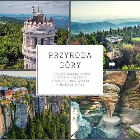 Luna - Komfortowy Z Tarasem Nr 1c - Gory Sowie - Jezioro Apartmán